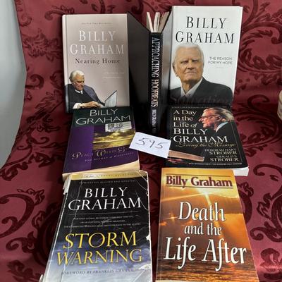 Billy Graham Book Lot