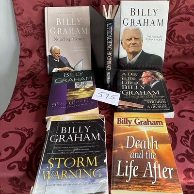 Billy Graham Book Lot