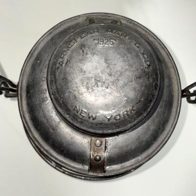 Railroad - Baltimore & Ohio B&O Railroad Lantern W/Etched Glass Globe