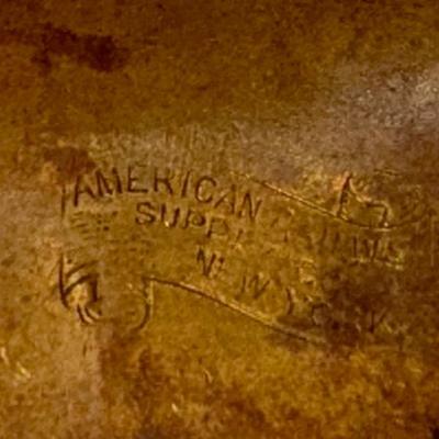 Railroad - Brass New York, New Haven & Hartford Railroad NYNH & H RR Conductor’s Hat Badge