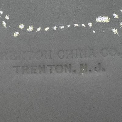 Railroad - Denver & Rio Grande Railroad 8” Dinner Plate, Buena Vista Pattern, by Trenton China, Light Spotting