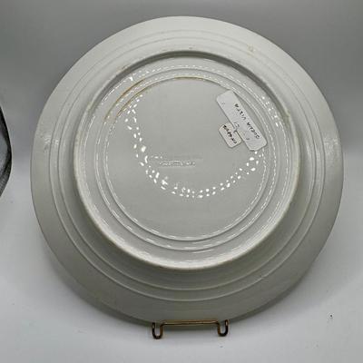 Railroad - Denver & Rio Grande Railroad 8” Dinner Plate, Buena Vista Pattern, by Trenton China, Light Spotting