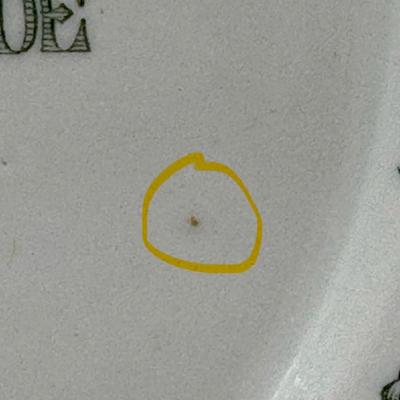 Railroad - Denver & Rio Grande Railroad 8” Dinner Plate, Buena Vista Pattern, by Trenton China, Light Spotting