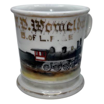 Railroad - Brotherhood of Locomotive Firemen & Enginemen B of LF&E Occupational Shaving Mug