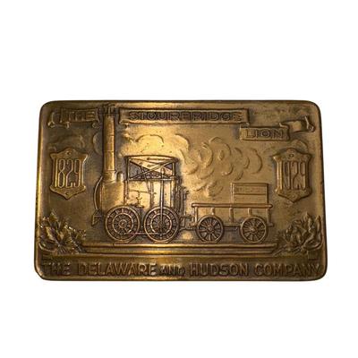 Railroad - Bronze Delaware & Hudson D&H Railroad Centennial Plaque, 1929