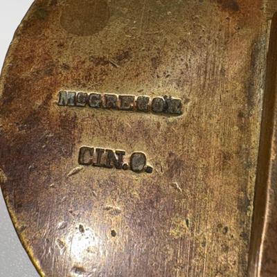 Railroad - Ohio & Mississippi O&M Railway Brass Lock - Locked W/No Key