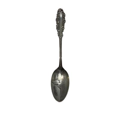 Railroad - Sterling Silver Spoon, St. Louis Union Railroad Station, Wt. = 15.8g