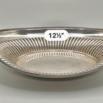Railroad - Santa Fe RR ATSF Serving Tray, Silver Plate