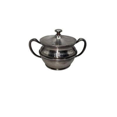 Railroad - Louisville & Nashville L&N Railroad 8 oz Sugar Bowl, Silver Soldered