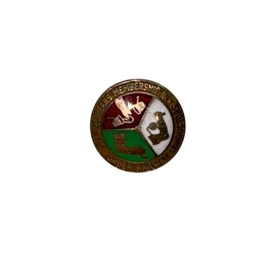 Railroad - 25 Year Membership Pin, Order of Railway Conductors, 10K Gold - Pin (minus back) = 2g