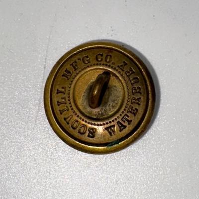 Railroad - New York & Boston Line Express Uniform Button, 0.9"