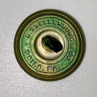 Railroad - Atlanta & West Point RR, West Point Route Uniform Button - 0.9"