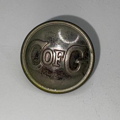 Railroad - Central of Georgia Railroad Uniform Button - 0.9"