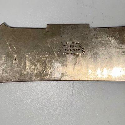 Railroad - Ca 1870 Old Colony Railroad Baggageman Hat Badge