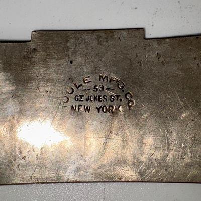 Railroad - Ca 1870 Old Colony Railroad Baggageman Hat Badge