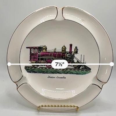 Railroad - Vintage Hudson Locomotive Ashtray
