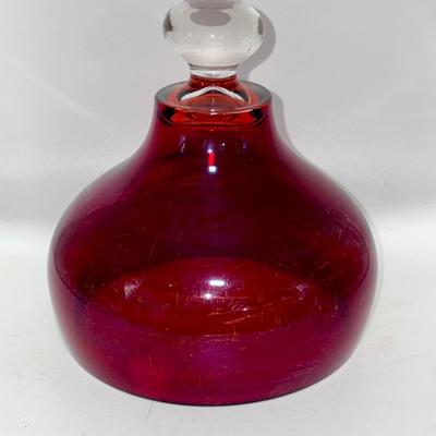 Railroad - Ca 1900 Glass Candy Jar Lid - Ellenburgh Depot, NY