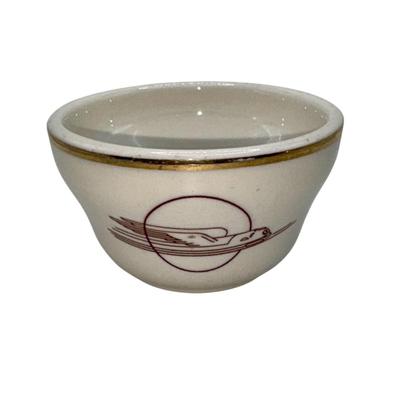 Railroad - Union Pacific RR UPRR Winged Streamliner Soup Cup, Homer Laughlin