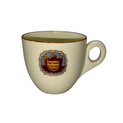 Railroad - Canadian National System Demitasse Cup, Queen Elizabeth