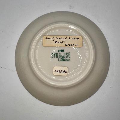 Railroad - Gulf, Mobile & Ohio GM&O RR Demitasse Cup & Saucer, Syracuse China