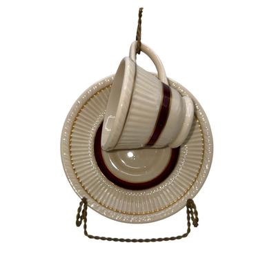 Railroad - Chesapeake & Ohio C&O Lines Demitasse Cup & Saucer, Shenango China