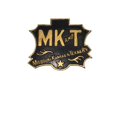 Railroad - Cast Iron Missouri, Kansas & Texas MKT Katy RR Match Safe