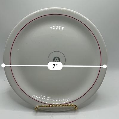 Railroad - Monon Railway Hoosier Pattern 7” Dessert Plate