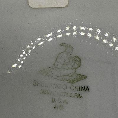 Railroad - Monon Railway Hoosier Pattern 7” Dessert Plate