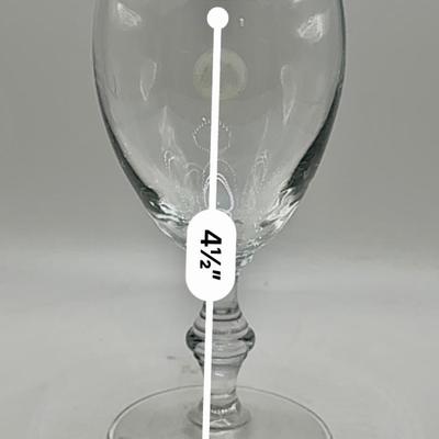 Railroad - Monon Railroad Hoosier Line Footed Wine Glass