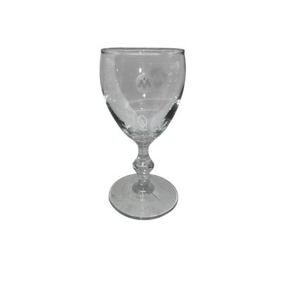 Railroad - Monon Railroad Hoosier Line Footed Wine Glass