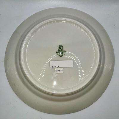 Railroad - 1945 B&O Railroad Capitol Pattern Dinner Plate by Warwick