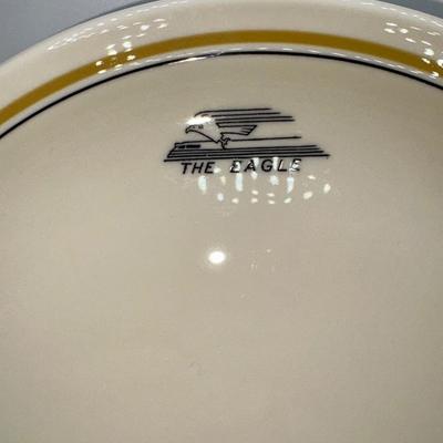 Railroad - Missouri Pacific Eagle Dinner Plate by Syracuse China