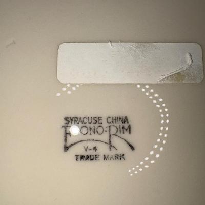 Railroad - Missouri Pacific Eagle Dinner Plate by Syracuse China