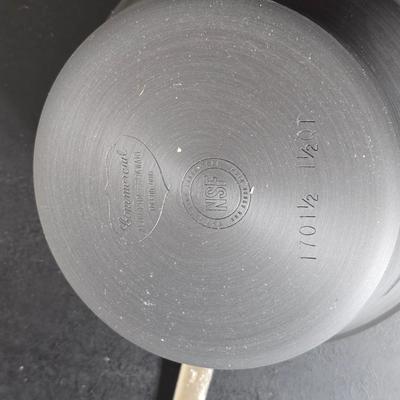 Brand new Calphalon 1 1/2 qt. Windsor saucepan G1701 With new hot pad GREAT GIFT IDEA!