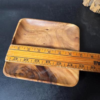 vintage lithograph print by the artist Frederick D. Ogden (1892-1948). - Wooden candle holder & Colorado Juniper hand carved jewelry...