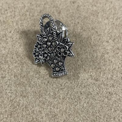 Vintage clip ons, Avon pin and pendant