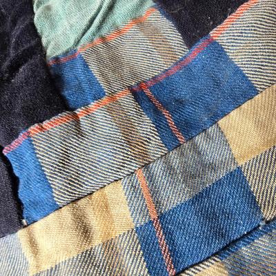 Handmade vintage Crazy Quilt - Early era - Beautiful & fun design