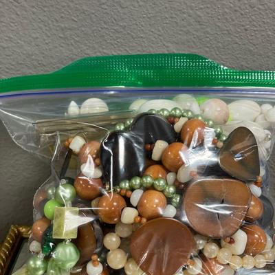 Bag of crafting jewelry