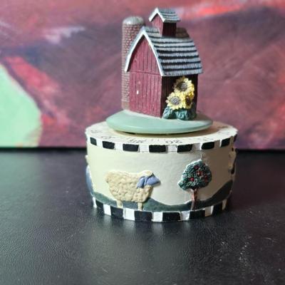 Country Kitchen farm decor - Canvas cow art - Kitchen towels - Barn measuring storage = Barn timer - and more