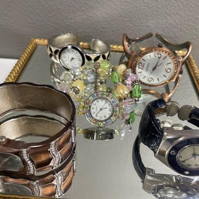 Cuff style ladies Watches