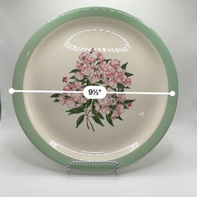 Railroad - Pennsylvania Railroad PRR Mountain Laurel Dinner Plate by Shenango China