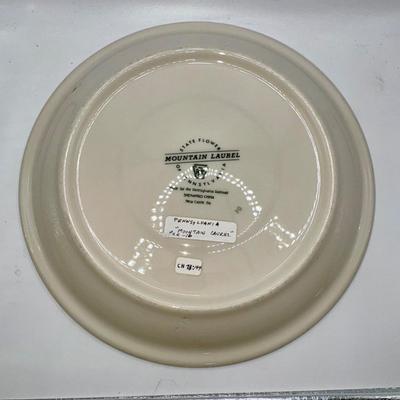 Railroad - Pennsylvania Railroad PRR Mountain Laurel Dinner Plate by Shenango China