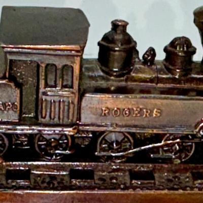 Railroad - Bronze Rogers Copiapo Double End Tank Locomotive
