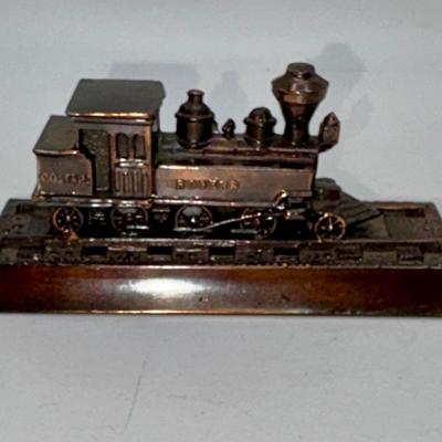 Railroad - Bronze Rogers Copiapo Double End Tank Locomotive