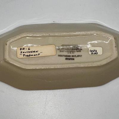 Railroad - Southern Railway Piedmont Butter Dish by Sterling China