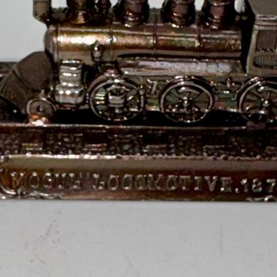 Railroad - Bronze Model of “Mogul” Locomotive From 1870