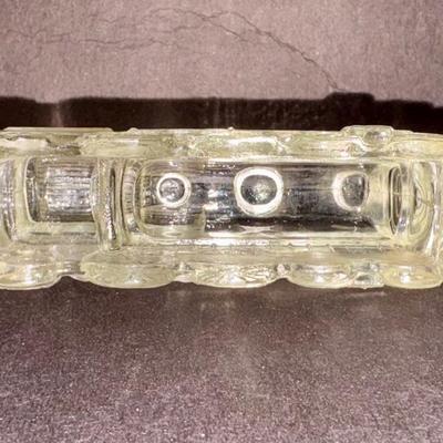 Railroad - Glass Candy Container, Locomotive No. 1028
