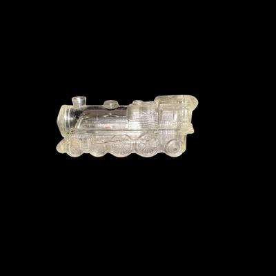 Railroad - Glass Candy Container, Locomotive No. 1028