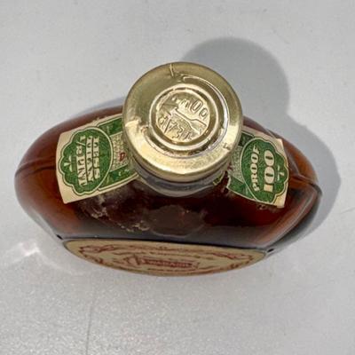 Railroad - Miniature Old Forester Kentucky Bourbon Bottle (Empty) - Wabash Railroad