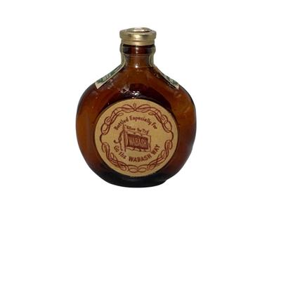 Railroad - Miniature Old Forester Kentucky Bourbon Bottle (Empty) - Wabash Railroad